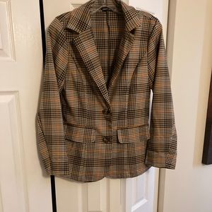 Plaid blazer